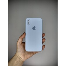 Силикон Original Square RoundCam Case Apple iPhone X / XS (15) Lilac