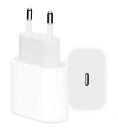 СЗУ-адаптер Apple USB-C 18W Power Adapter (MU7V2) (HQ) Without Box