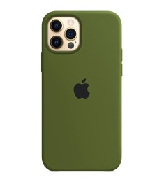 Силикон Original Case Apple iPhone 12 Pro Max (46) Deep Green