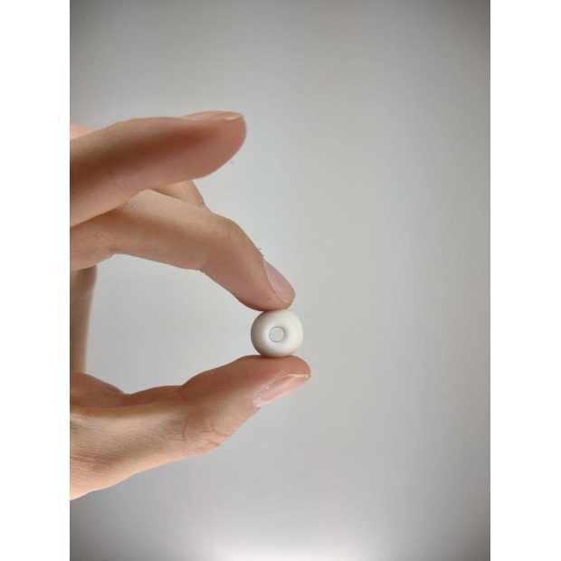 Амбушюры силиконовые для наушников (размер L) (Белые)