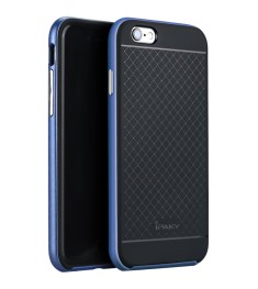 Силикон iPaky Carbon Case Apple iPhone 6 Plus / 6s Plus (Синий)