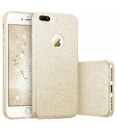 Силикон Glitter Apple iPhone 7 Plus / 8 Plus (Золотой)
