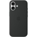 Чехол Silicone Case with MagSafe Apple iPhone 16 (Black)