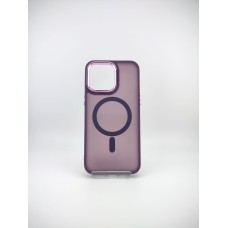 Накладка Totu Space Magsafe Apple iPhone 15 Pro Max (Тёмно-фиолетовый)