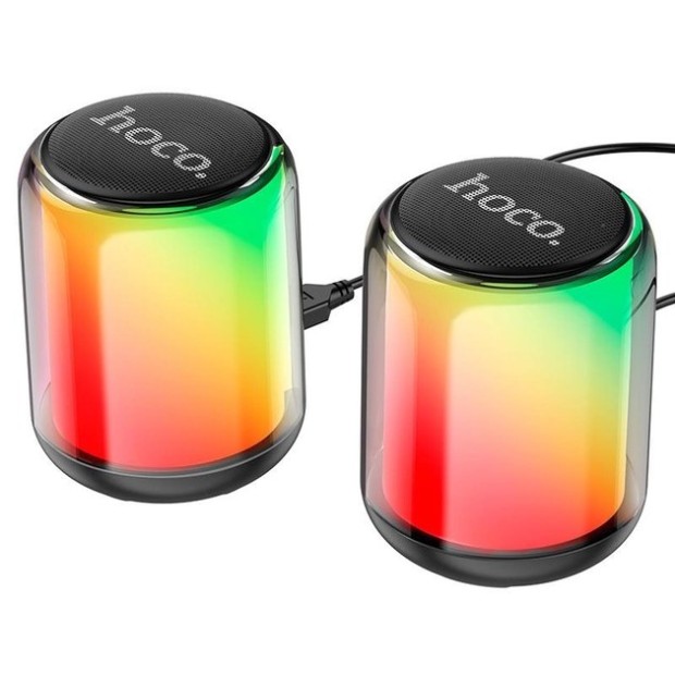 Портативная акустика Hoco BS56 RGB (Black)