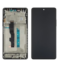 Дисплей для Xiaomi Redmi Note 13 с чёрным тачскрином и корпусной рамкой OLED