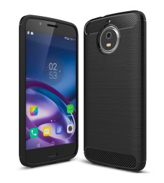 Силикон Polished Carbon Motorola G5S (Чёрный)