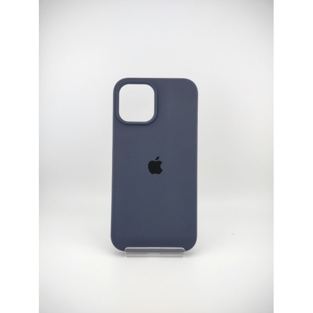 Силикон Original Round Case Apple iPhone 12 Pro Max (09) Midnight Blue