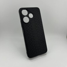 Чехол Dragon Leather Xiaomi Redmi 13 (Чёрный)