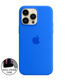 Силикон Original Round Case Apple iPhone 14 Pro Max (12) Royal Blue