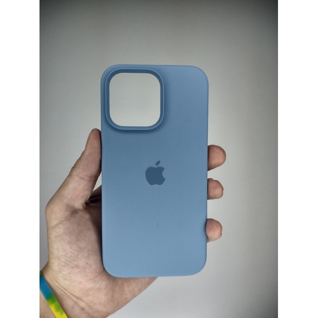 Силикон Original Round Case Apple iPhone 13 Pro (37) Azure