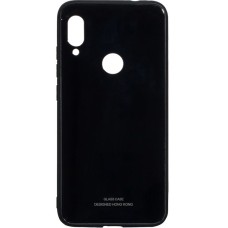 Накладка Glass Case Xiaomi Redmi Note 6 / Note 6 Pro (черный) (уценка) 2 категория