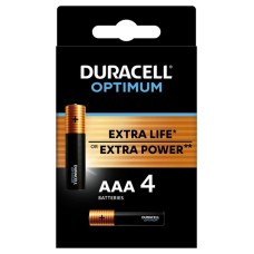 Батарейка Duracell LR03 AAA MN2400 Optimum (4шт)