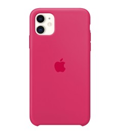 Чохол Silicone Case Apple iPhone 11 (Гранат)