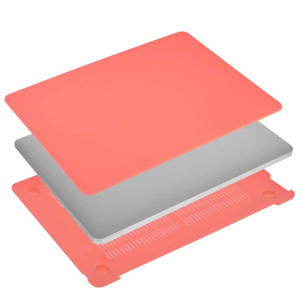 Чехол-накладка Apple Macbook 15.4 Pro 2020 (Coral orange)
