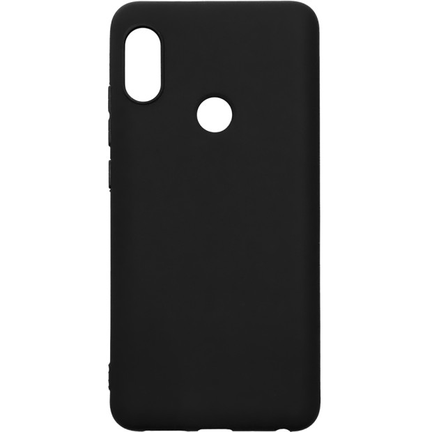 Чехол Силикон iNavi Color Xiaomi Redmi Note 5 / Note 5 Pro (чёрный)