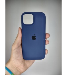 Силикон Original Round Case Apple iPhone 15 (32) Deep Navy