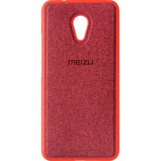 Силикон Textile Meizu M5s (Красный)