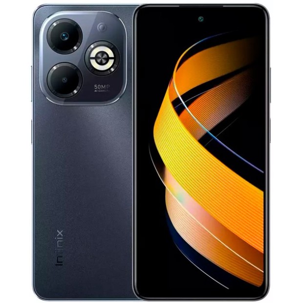 Мобильный телефон Infinix Smart 8 Plus X6526 4/128GB (Timber Black)