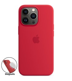 Силикон Original MagSafe Case Apple iPhone 13 Pro (Red)