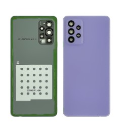 Задняя крышка для Samsung A525 Galaxy A52 (2021) Awesome Light Violet светло-фио..