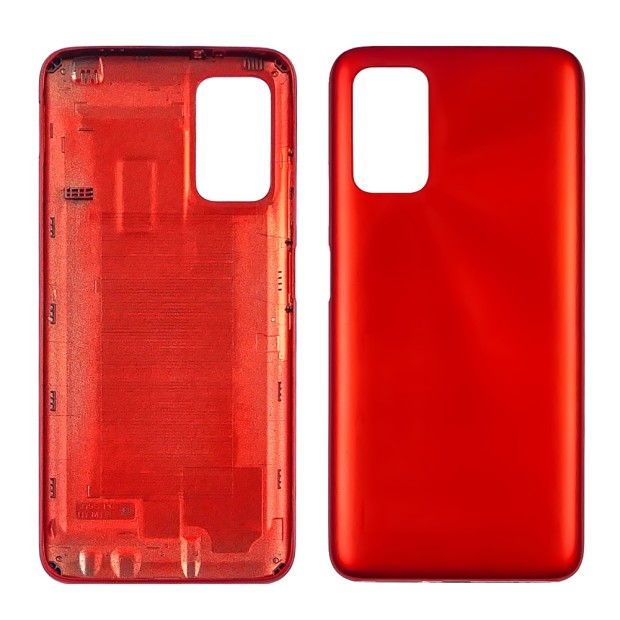 Задняя крышка для Xiaomi Redmi 9T Sunrise Orange оранжевая