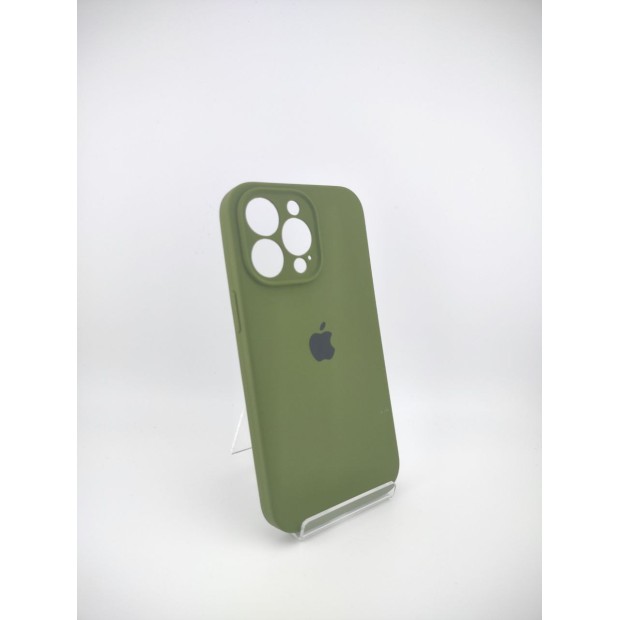 Силикон Original RoundCam Case Apple iPhone 13 Pro (46) Deep Green