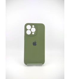 Силикон Original RoundCam Case Apple iPhone 13 Pro (46) Deep Green