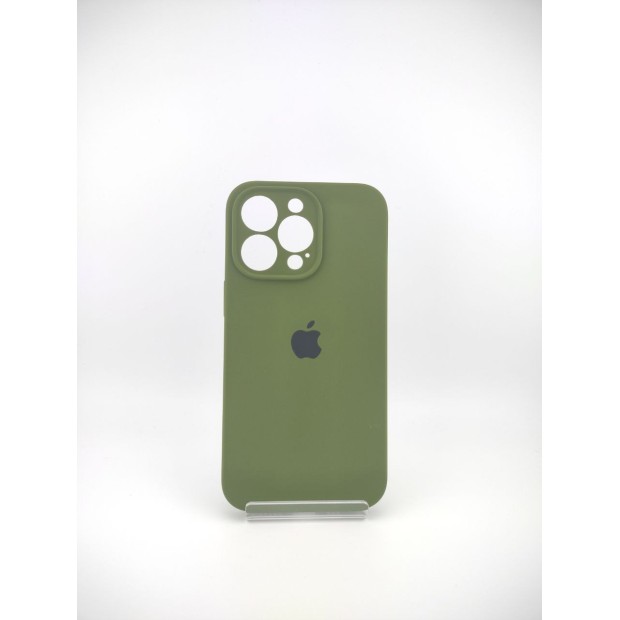 Силикон Original RoundCam Case Apple iPhone 13 Pro (46) Deep Green