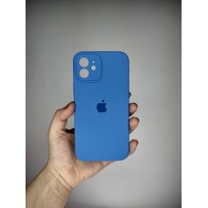 Силикон Original RoundCam Case Apple iPhone 12 (12) Royal Blue