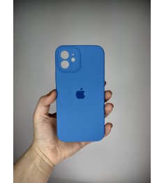 Силикон Original RoundCam Case Apple iPhone 12 (12) Royal Blue