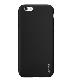 Силиконовый чехол iNavi Color Apple iPhone 6 Plus / 6s Plus (черный)