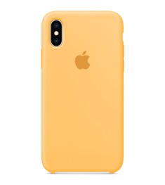 Силиконовый чехол Original Case Apple iPhone XS Max (13) Yellow