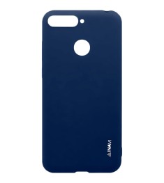 Силикон iNavi Color Huawei Y6 Prime (2018) / Honor 7A Pro (темно-синий)