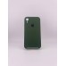 Силикон Original Square RoundCam Case Apple iPhone XR (73) Forest Green