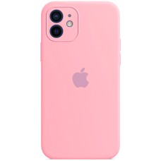 Силікон Original RoundCam Case Apple iPhone 12 (36) Candy Pink