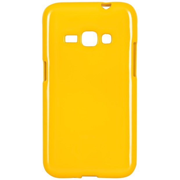 Силикон Jelly Samsung Galaxy J1 (2016) J120 (Жёлтый)