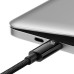 USB-кабель Baseus Tungsten Gold 240W (2m) (Type-C to Type-C) (Чёрный) CAWJ040101