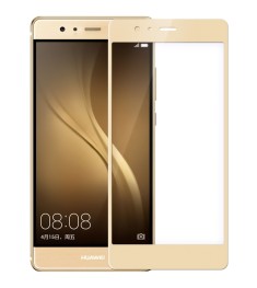 Защитное стекло 3D Huawei P8 Lite (2016) Gold