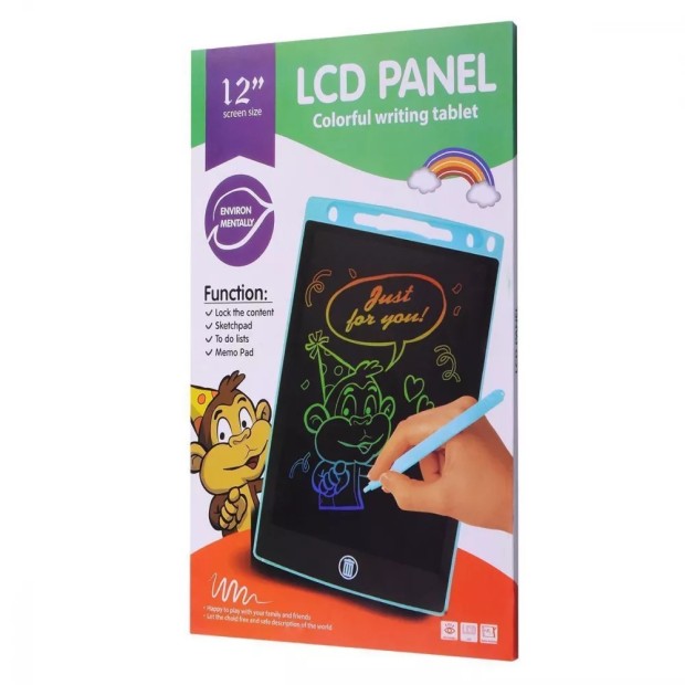 LCD-доска для рисования Colors Series 2 12" (Чёрный)