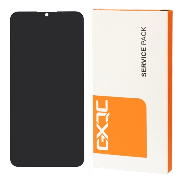 Дисплей для Realme C20/ C21 с чёрным тачскрином Service Pack