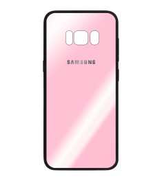 Накладка Glass Case Samsung Galaxy S8 Plus (розовый)