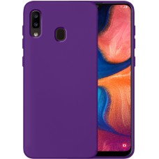 Силикон Original 360 Case Samsung Galaxy A20 / A30 (Фиолетовый)
