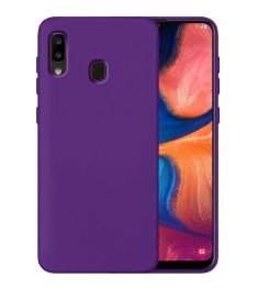 Силикон Original 360 Case Samsung Galaxy A20 / A30 (Фиолетовый)