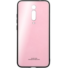 Накладка Glass Case Xiaomi Redmi Mi9T / K20 Pro (Розовый)
