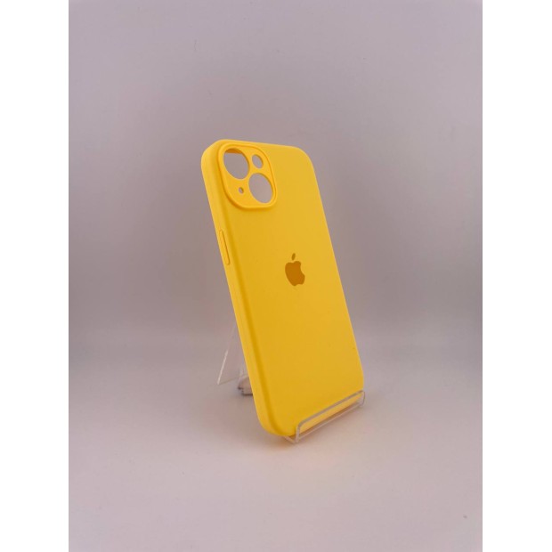 Силикон Original RoundCam Case Apple iPhone 14 (74) Sunflower