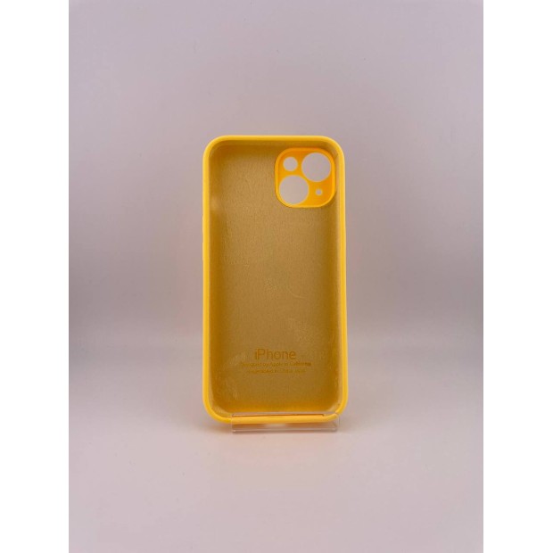 Силикон Original RoundCam Case Apple iPhone 14 (74) Sunflower