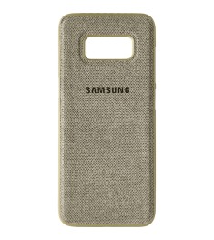 Силикон Textile Samsung Galaxy S8 (Хаки)