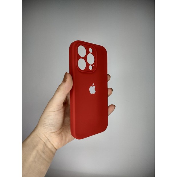 Силикон Original RoundCam Case Apple iPhone 14 Pro (Paprika)