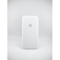 Силикон Original Square RoundCam Case Apple iPhone XS Max (06) White